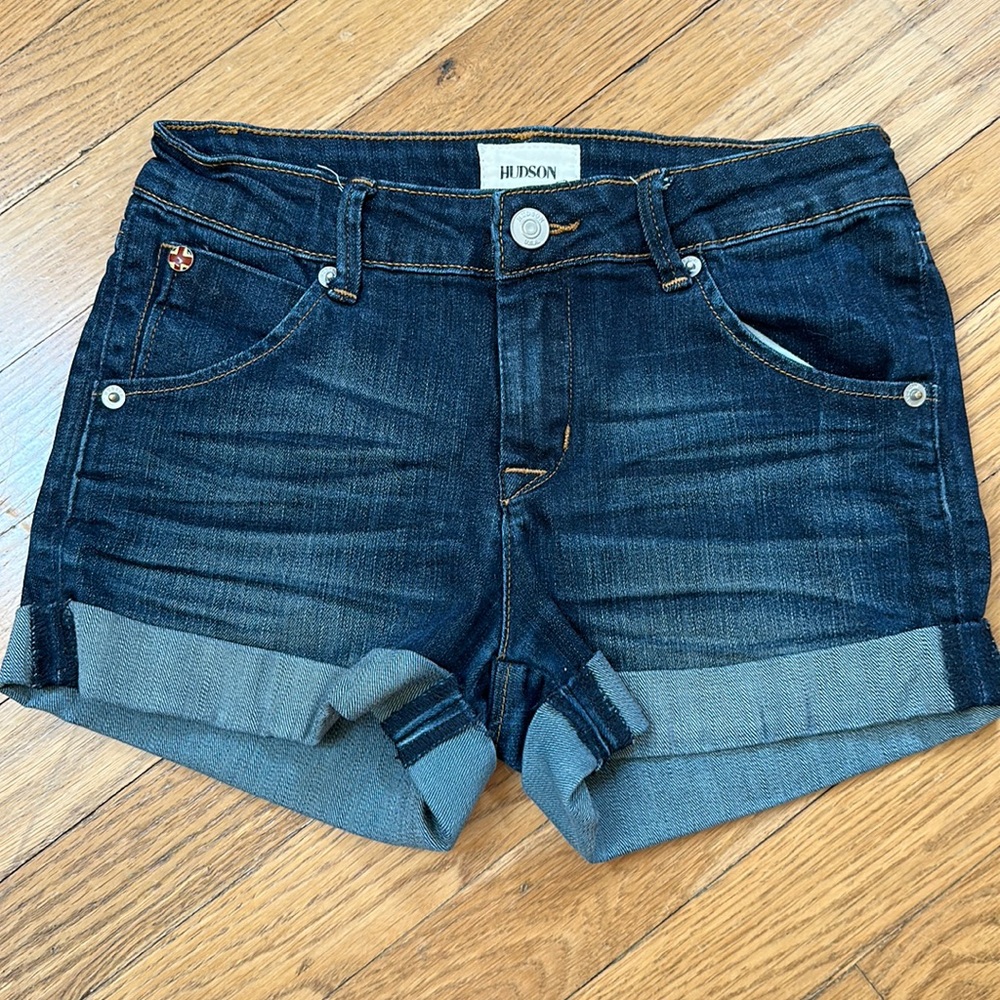 hudson denim shorts